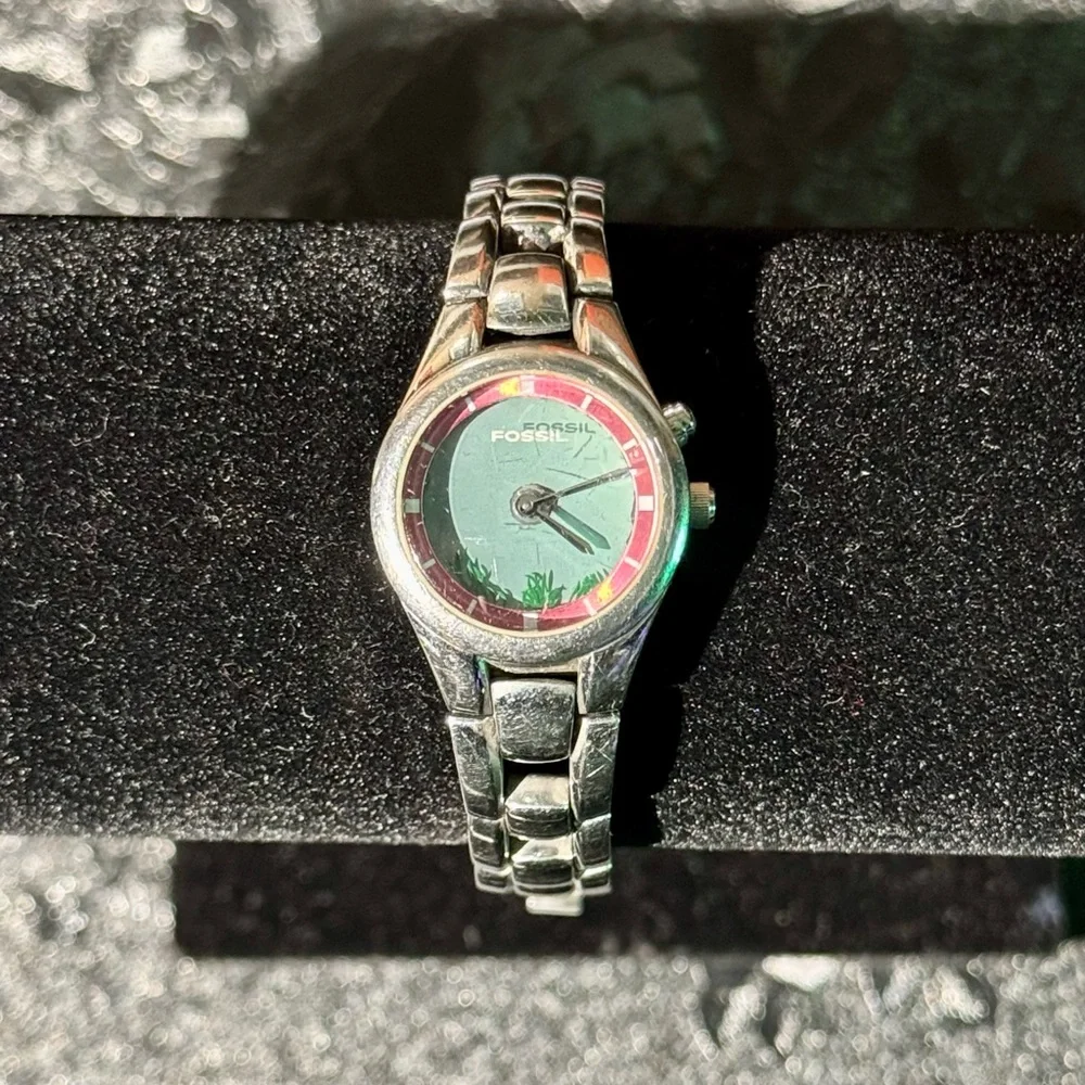 Fossil | Accessories | Vintage Fossil Big Tic Watch Silver Tone